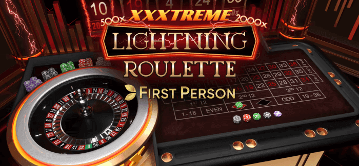 First Person XXXtreme Lightning Roulette