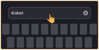 Visit 4Rabet’s official website