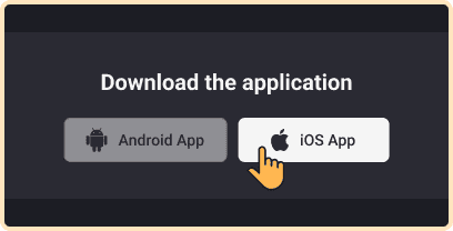 Find the iOS app on the casino website
